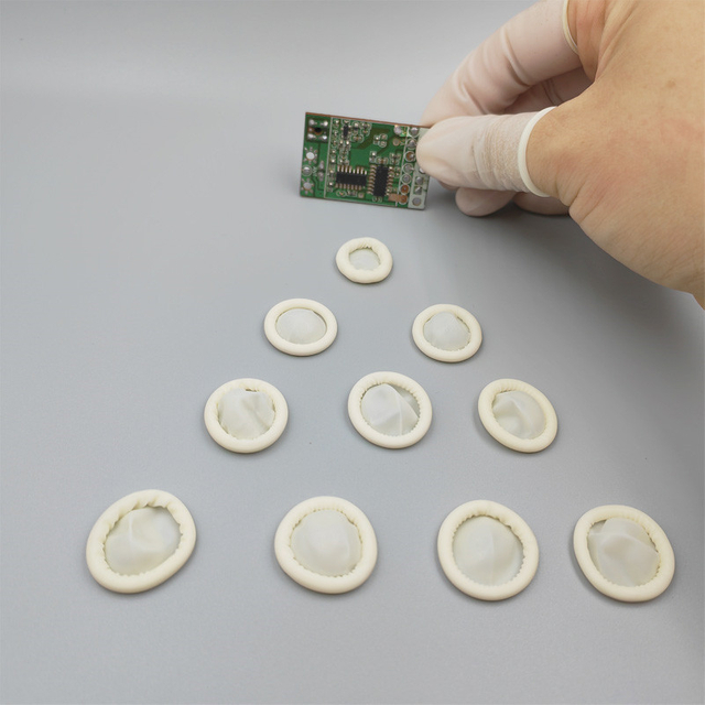 Powder free White Latex Finger Cots