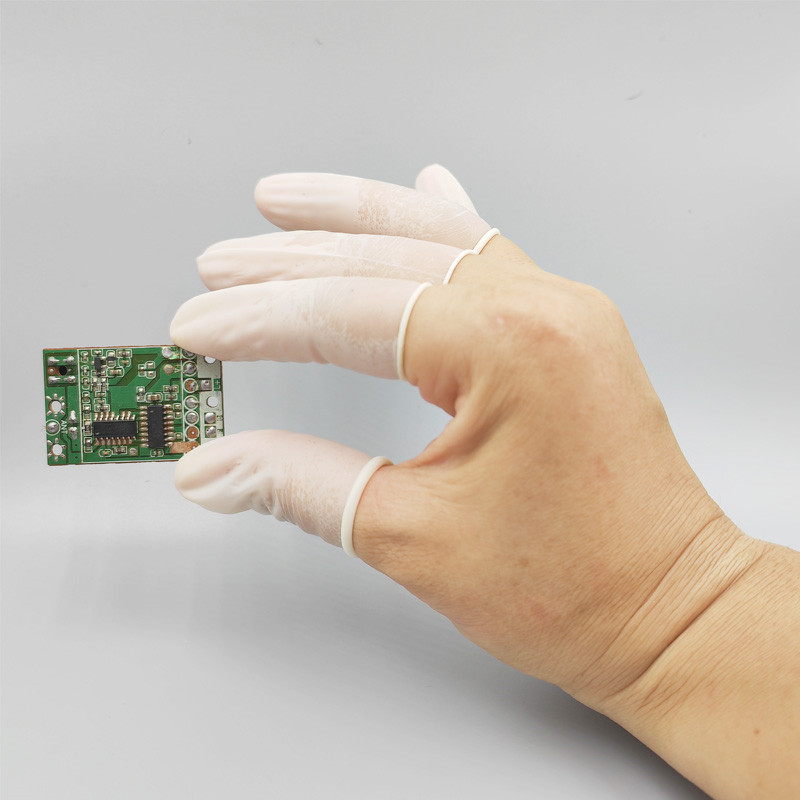 Powder free White Latex Finger Cots