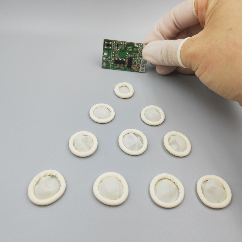 Powder free White Latex Finger Cots