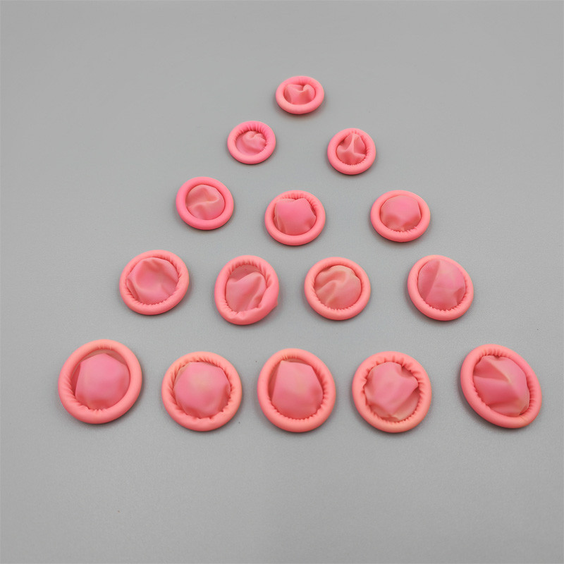 ESD Pink Latex Finger Cots